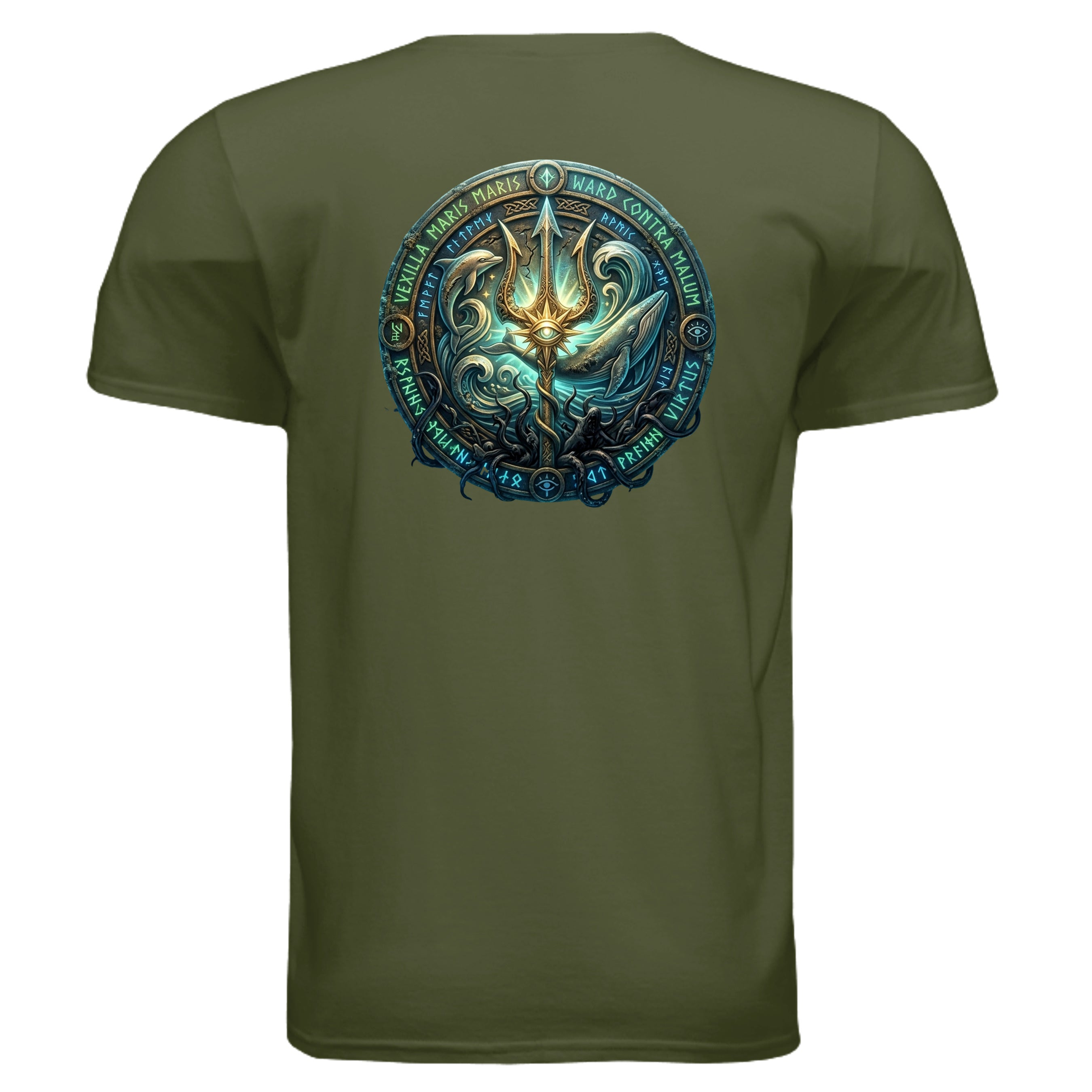 MILITARY GREEN - G640 - BACK
