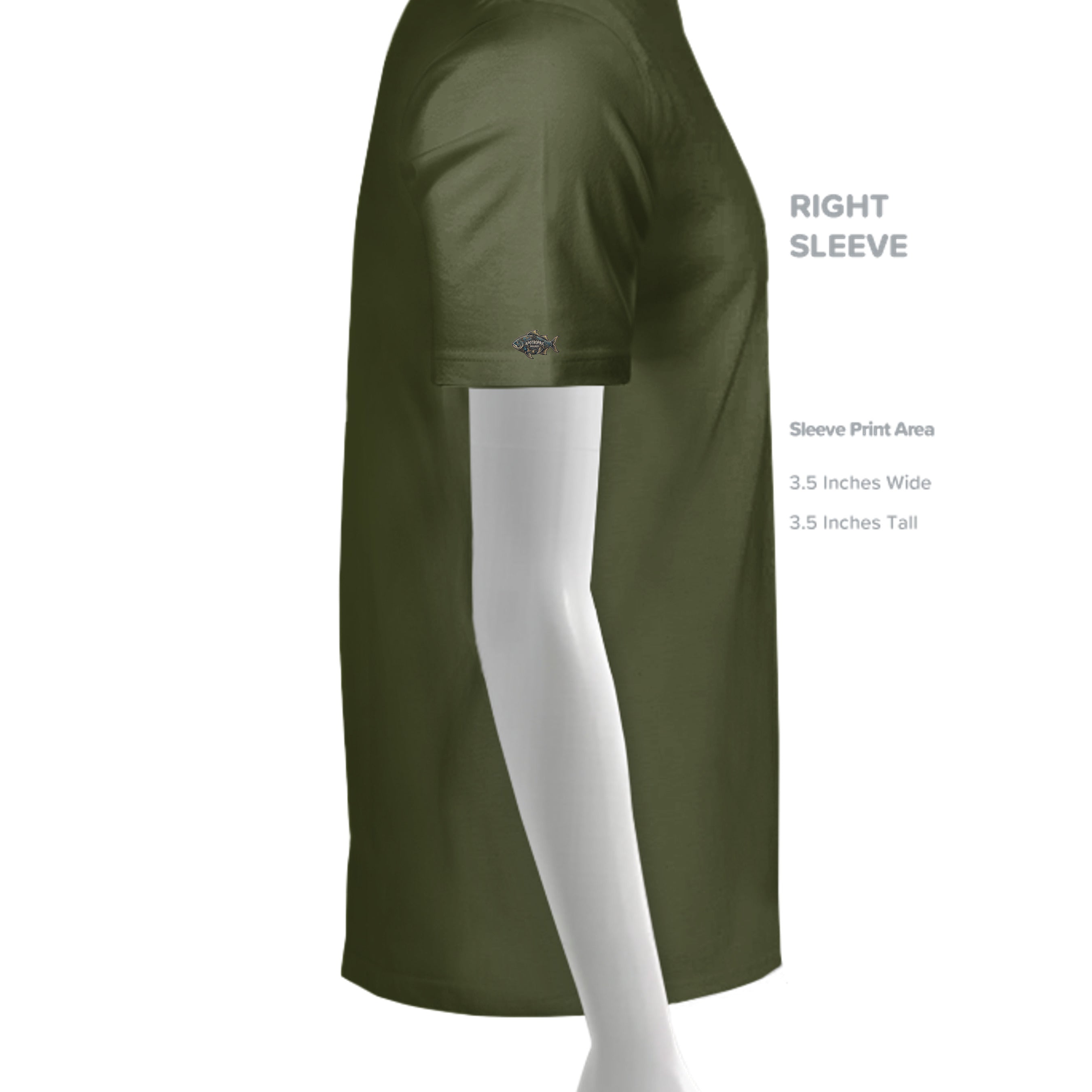 MILITARY GREEN - G640 - SLEEVE_RIGHT